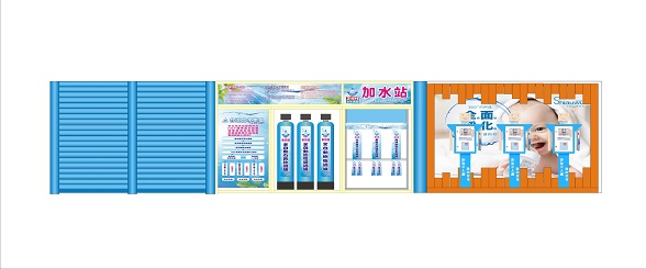 潮州加水站櫥窗模擬圖-4
